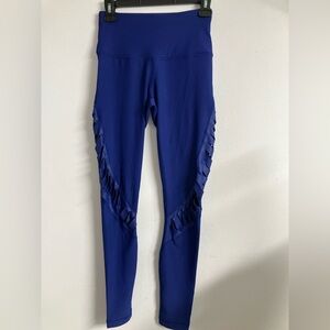 90 Degree by Reflex Athletic/Leggings, XS, Purplish-Blue, High Waisted